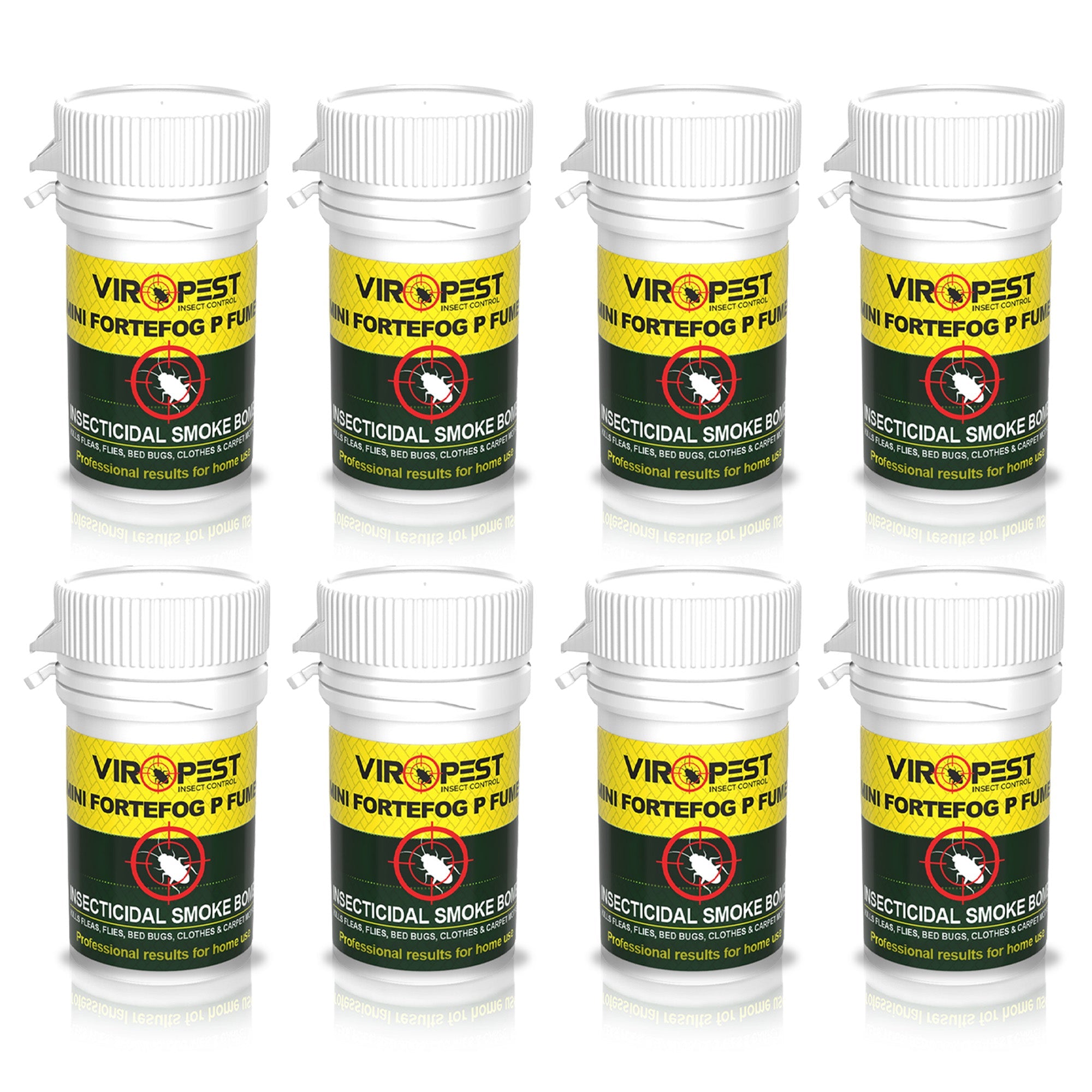 ViroPest Moth Killer Smoke Bombs (Eight Pack)