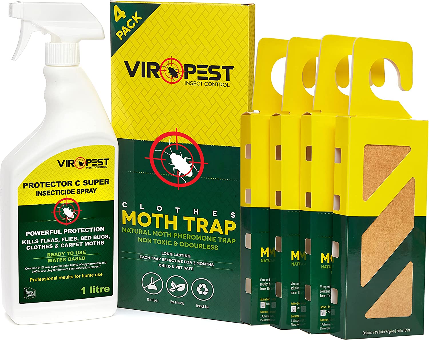 Carpet and Fabric Moth Killer - Protector C Spray 1 L