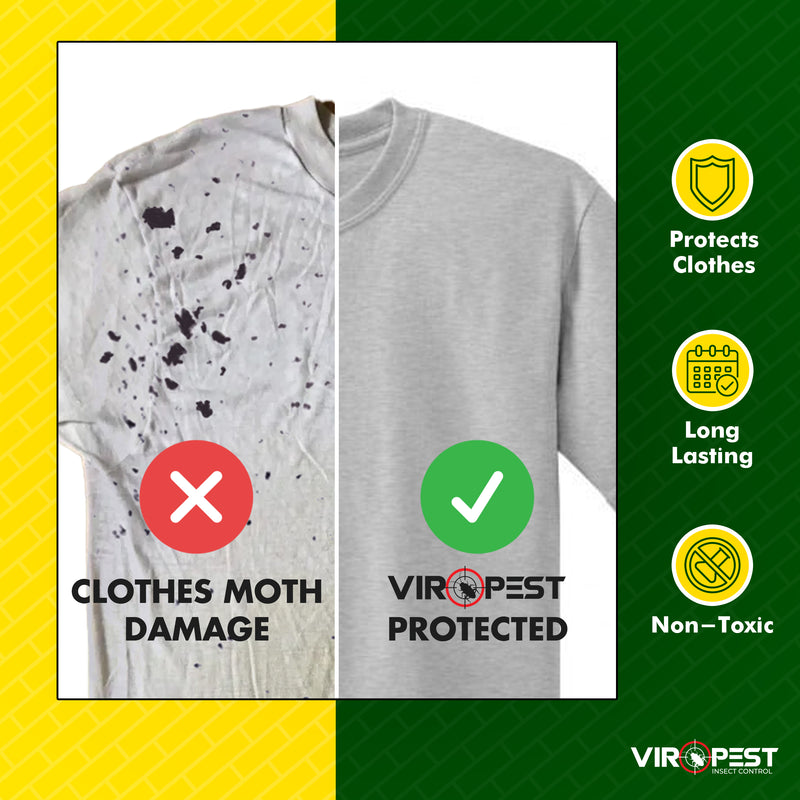 Clothes & Carpet Pheromone Moth Trap (Pack of 4)