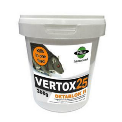 Vertox 25 Oktablok II Rat Poison - ViroPest