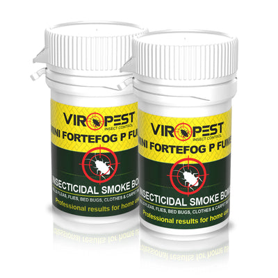 ViroPest Bed Bug Fumer Smoke Bombs (Twin Pack) - ViroPest