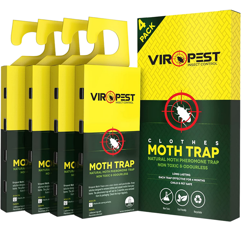 Carpet & Clothes Moth Killer Kit - HSE Approved &