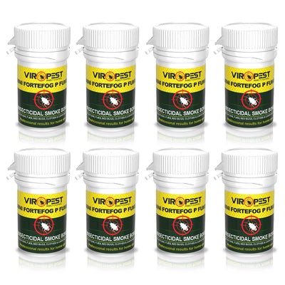 ViroPest Bed Bug Fumer Smoke Bombs (Eight Pack) - ViroPest